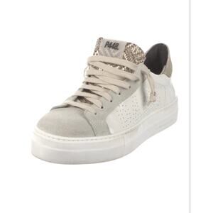 P448 gray and silver Thea Platform Sneaker (Women) size 37 / US 7